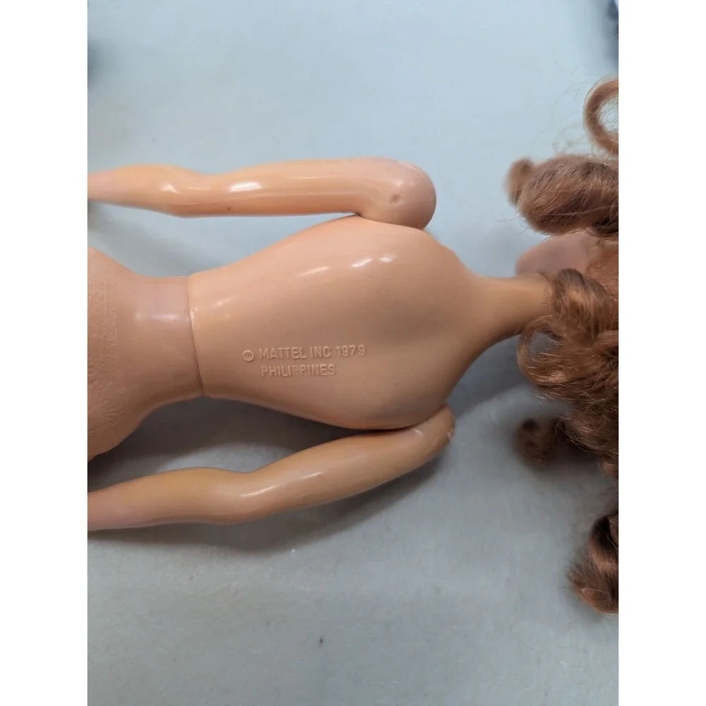 Vintage Barbie 1979 Starr Doll Friend Kelley #1281 Curly Red Hair Mattel